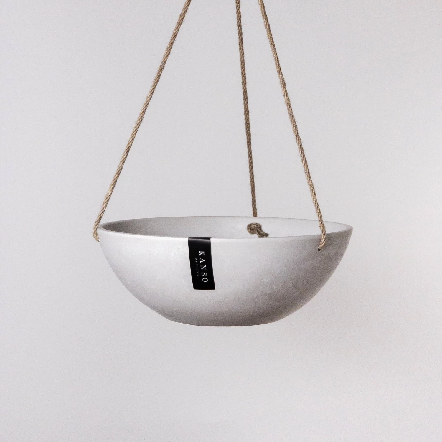 KANSO 12" Hanging Planter Shallow 2 KANSO 12" Hanging Planter Shallow - Image 2
