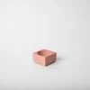 Pretti.cool - Incense Holder (Square) - Marbled Concrete - Coral & Mauve Color Combination
