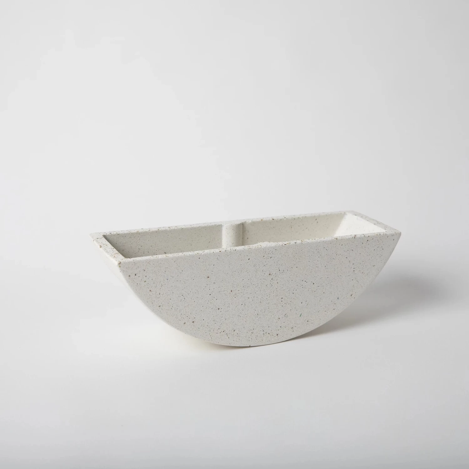 Pretti.Cool Totter Planter White Terrazzo 3 Pretti.Cool Totter Planter White Terrazzo - Image 3