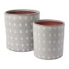 Spot On Pot - Accent Decor Polka Dot Cache Pots