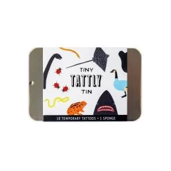 Tiny Animal Tattoo Tin By TATTLY