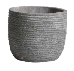 Scoured Cylinder Pot - 4 Inch