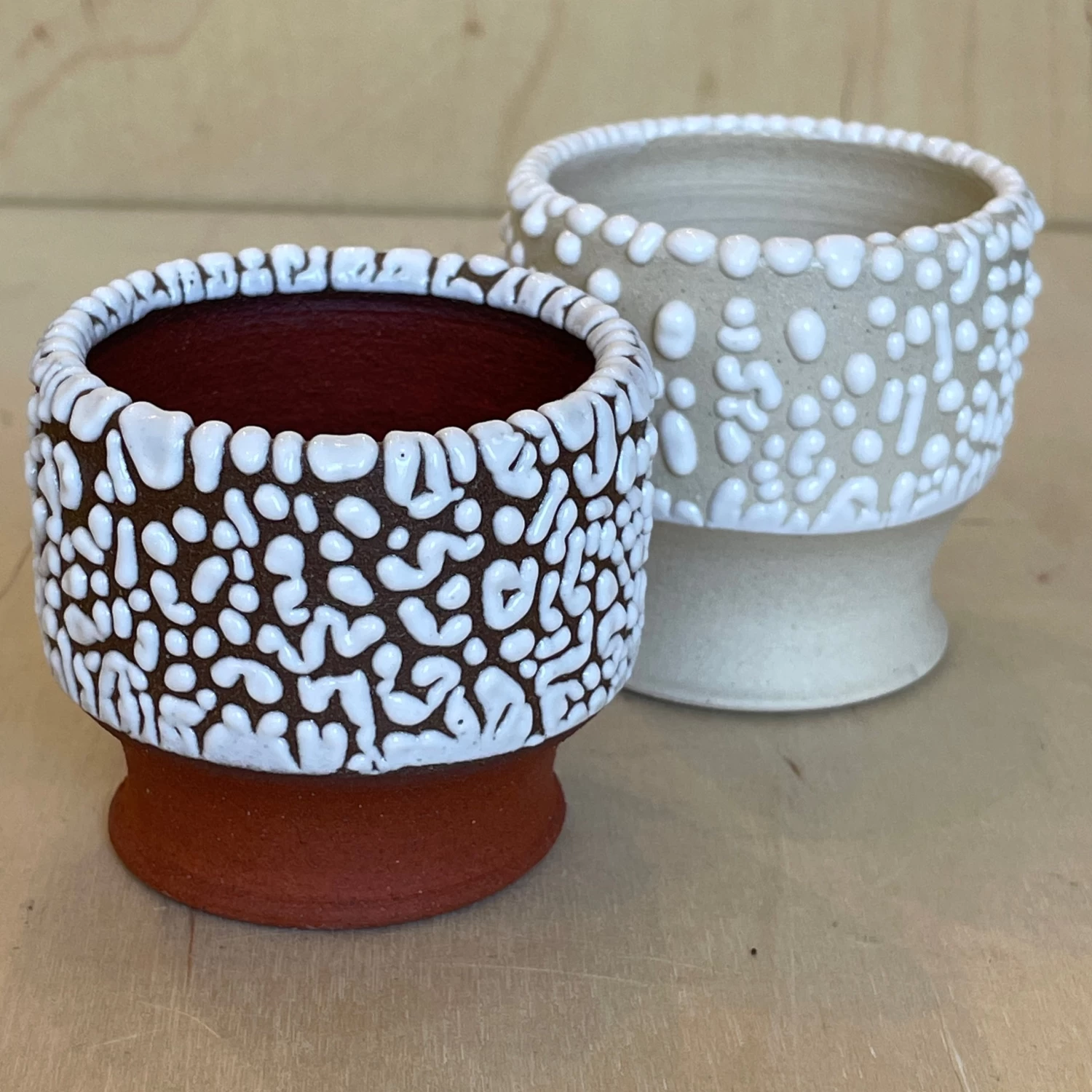 Zziee Beaded Glaze Mini-Planter 1 Zziee Beaded Glaze Mini-Planter