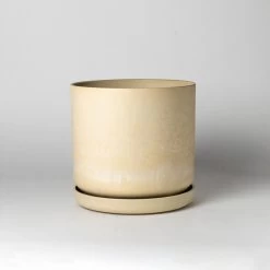 KANSO Earth Tones - 9" | Tatami Sand | Signature Planters & Saucer